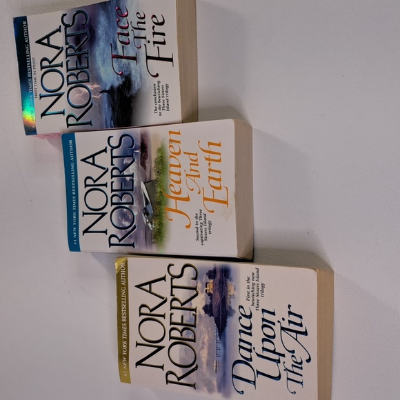 Nora Roberts Other - Three Sisters Trilogy By Nora Roberts 3 Paperback Books